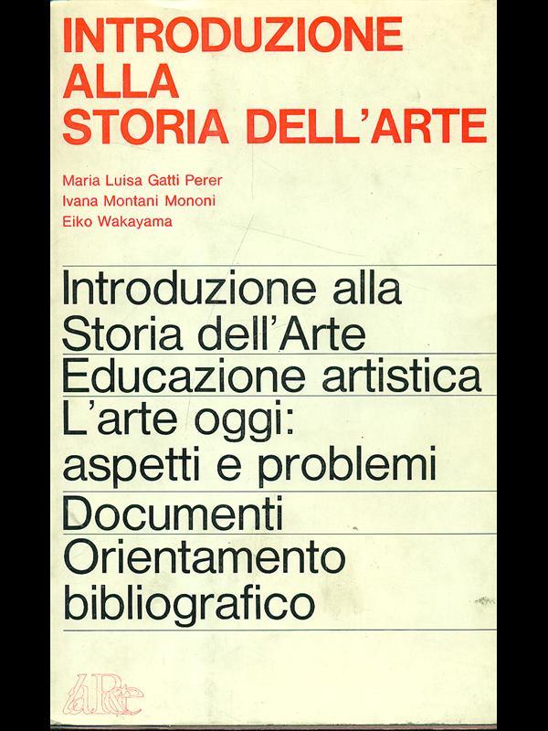 Introduzione alla storia dell'arte