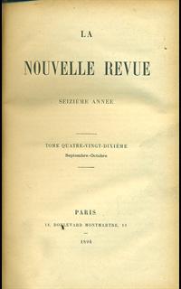 La nouvelle revue 1894 vol. 3 - 2