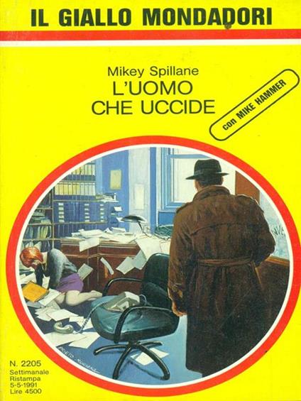 L' uomo che uccide - Mickey Spillane - copertina