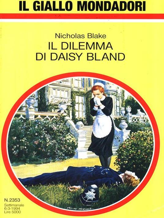 Il dilemma di Daisy Bland - Nicholas Blake - copertina