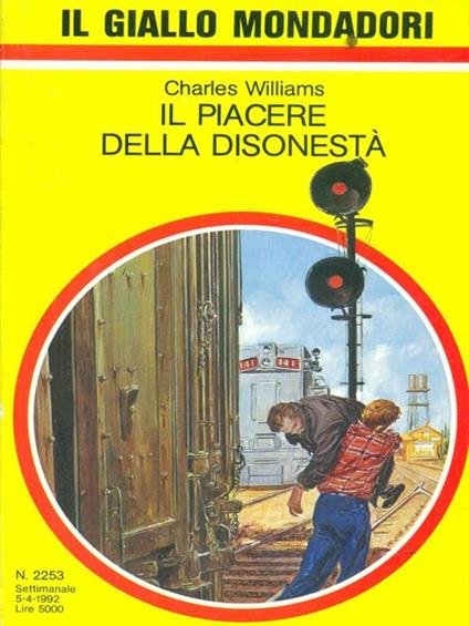 Il piacere della disonestà - Charles Williams - copertina