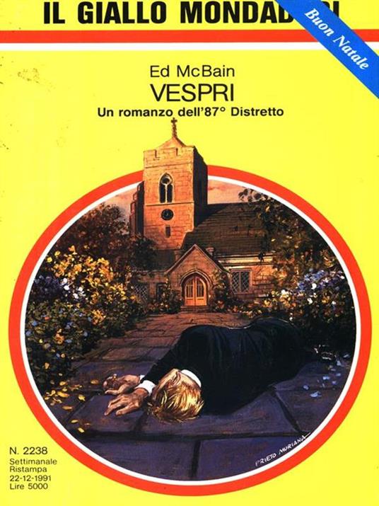 Vespri - Ed McBain - copertina
