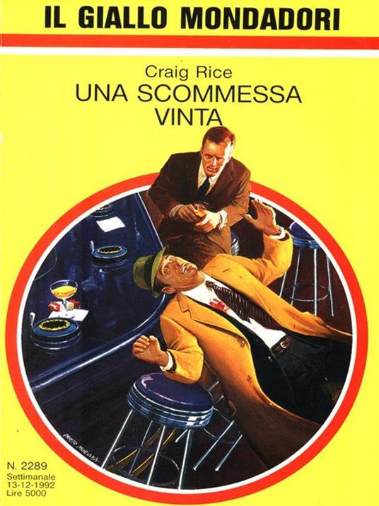Una scommessa vinta - Craig Rice - copertina