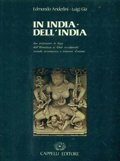 In India. Dell'India - Edmondo Anderlini - copertina