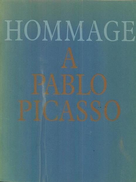 Hommage a Pablo Picasso - copertina