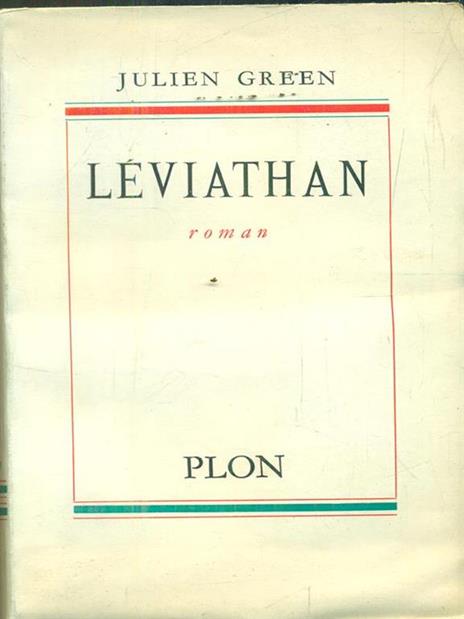 Leviathan - Julien Green - copertina