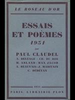 Essais et poemes 1931