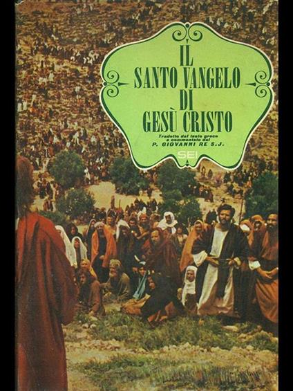 Il Santo Vangelo di Gesù Cristo - copertina
