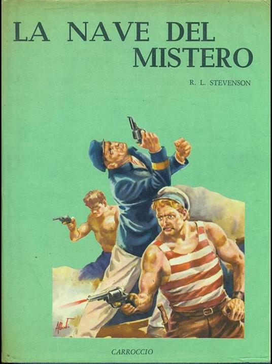 La nave del mistero - Robert Louis Stevenson - copertina