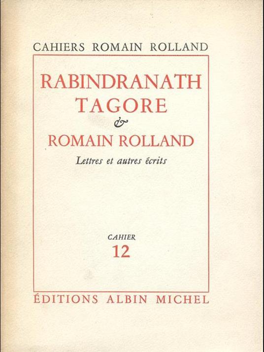 Rabindranath Tagore et Romain Rolland - Romain Rolland - copertina