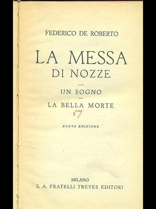 La messa di nozze - Federico De Roberto - 8