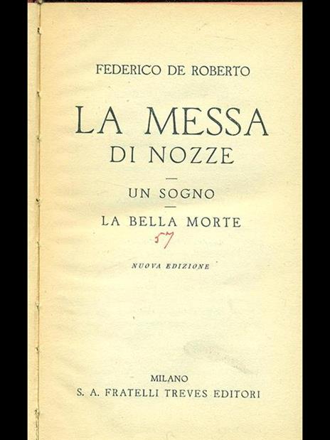 La messa di nozze - Federico De Roberto - 6