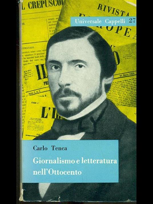 Giornalismo e letteratura nell'Ottocento - Carlo Tenca - copertina
