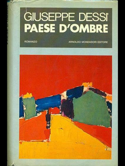 Paese d'ombre - Giuseppe Dessì - copertina