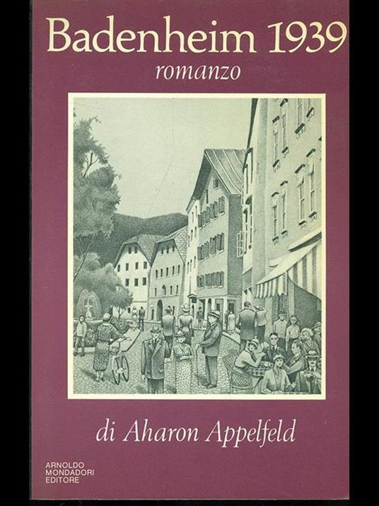 Badenheim 1939 - Aharon Appelfeld - copertina