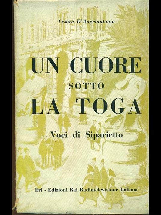 Un cuore sotto la toga - Cesare D'Angelantonio - copertina