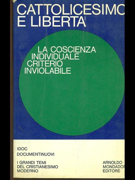 Cattolicesimo e libertà - copertina