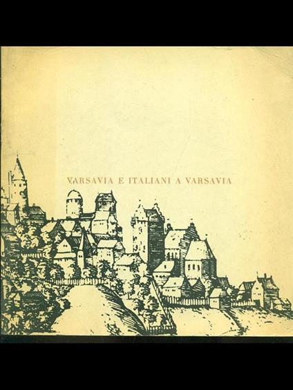 Varsavia e italiani a Varsavia - copertina