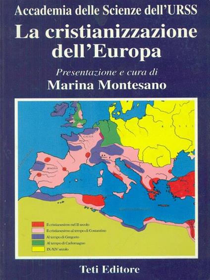 La cristianizzazione dell'Europa - copertina