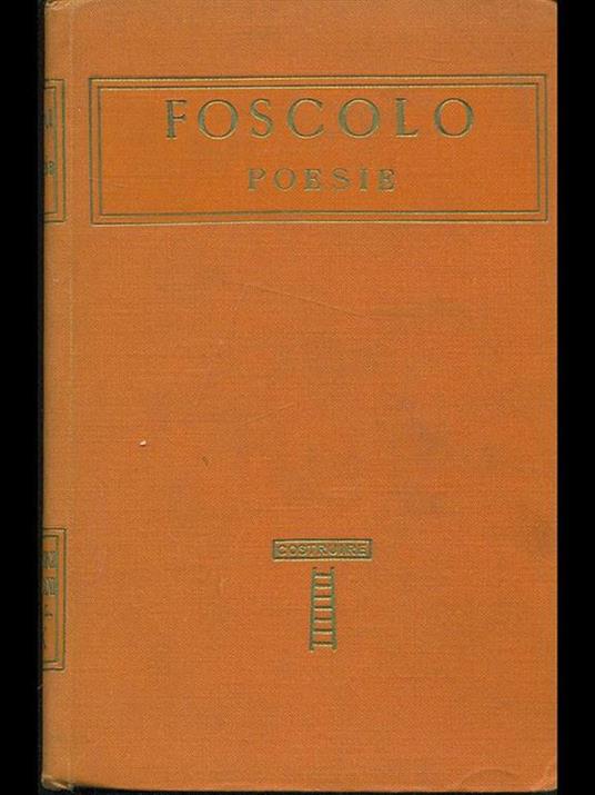 Poesie - Ugo Foscolo - copertina