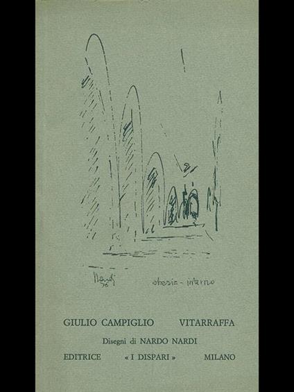 Vitarraffa - copertina