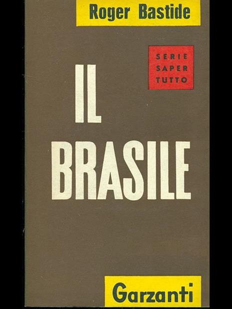 Il Bradile - Roger Bastide - copertina