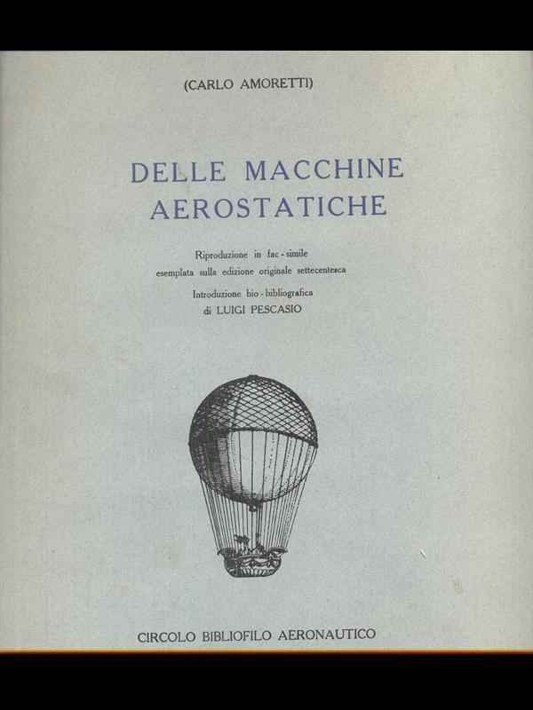 Delle Macchine aerostatiche