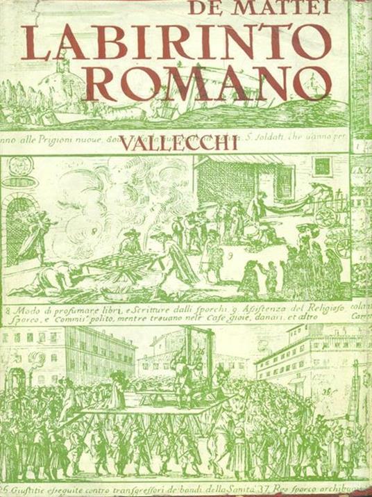 Labirinto romano - Rodolfo De Mattei - copertina