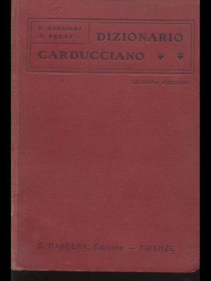 Dizionario Carducciano - copertina
