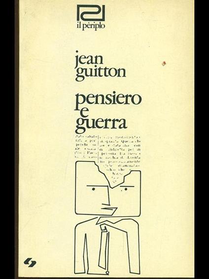 Pensiero e guerra - Jean Guitton - copertina