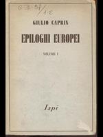 Epiloghi Europei. Vol. I