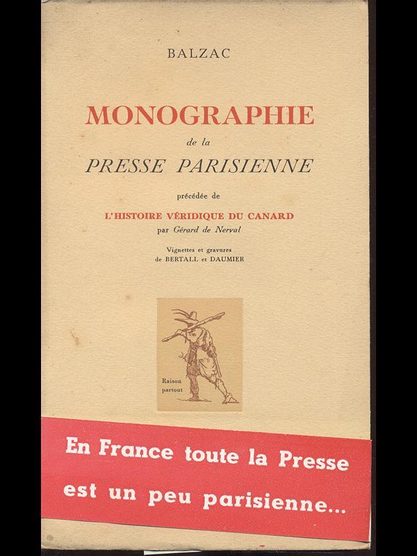 Monographie de la Presse Parisienne