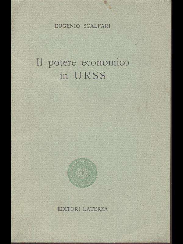 Il potere economico in URSS