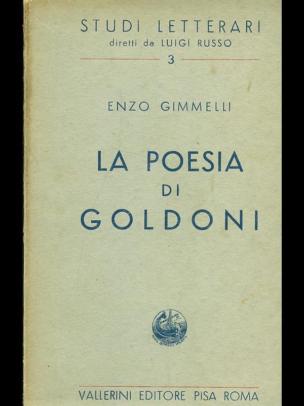 La poesia di Goldoni