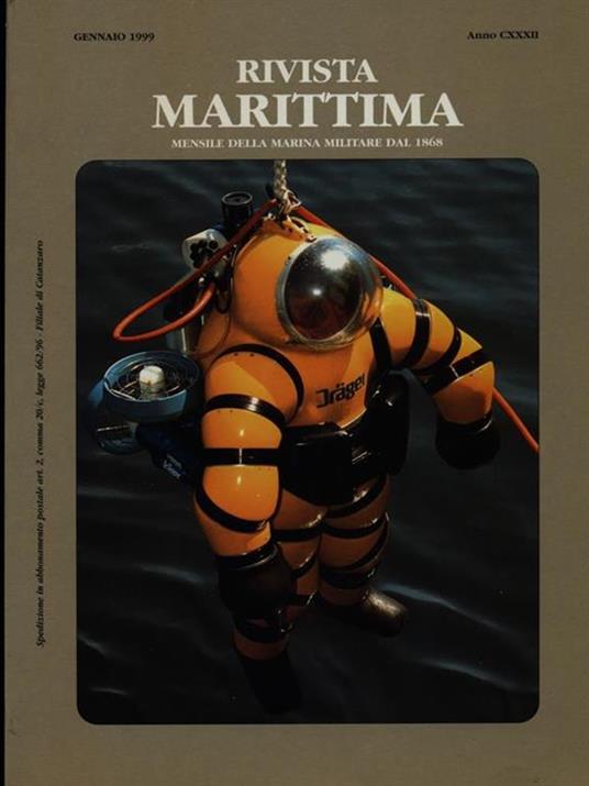 Rivista Marittima gennaio 1999 - copertina