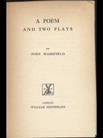 A poem and two plays