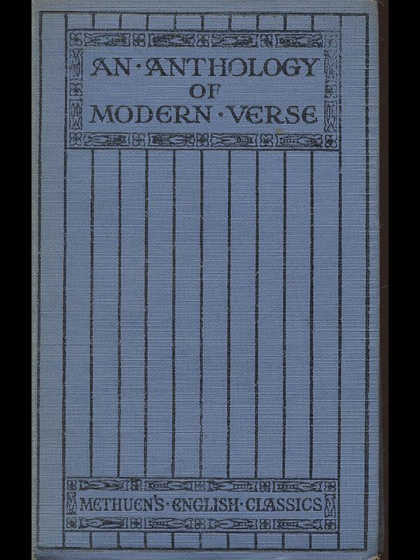 An Anthology of Modern Verse