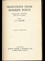 Selections from modern poets