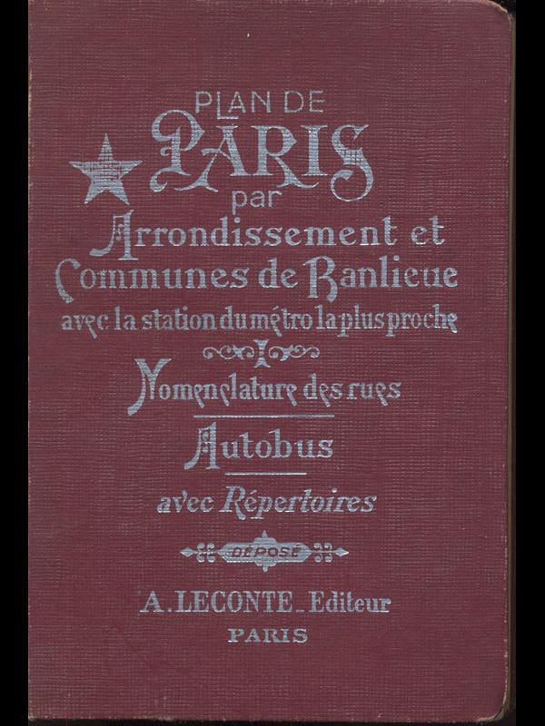 Guide indicateur des Ruess de Paris