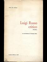 Luigi Russo critico