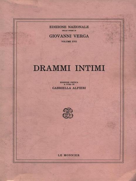 Drammi intimi - Giovanni Verga - 2