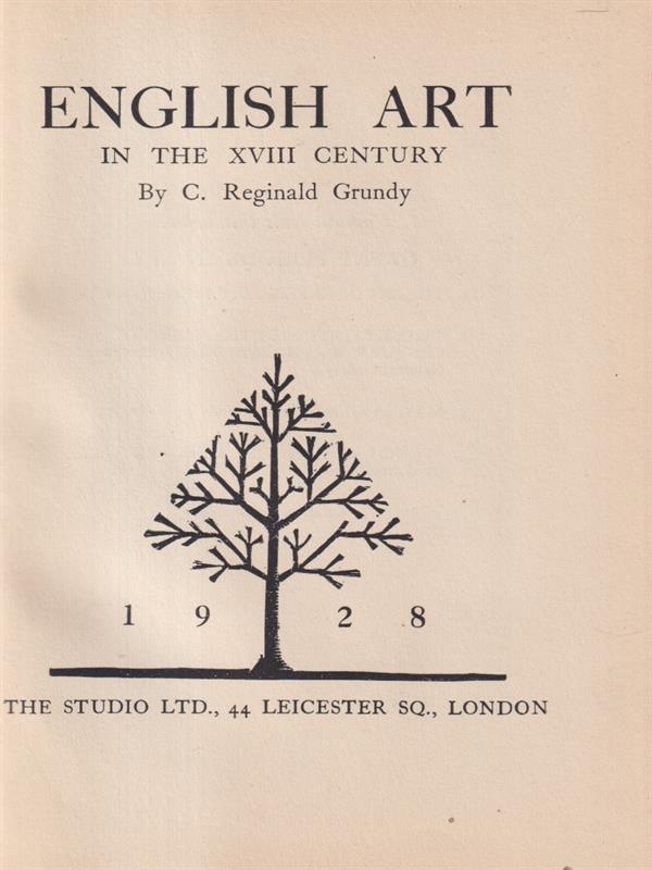 English art in the XVIII century