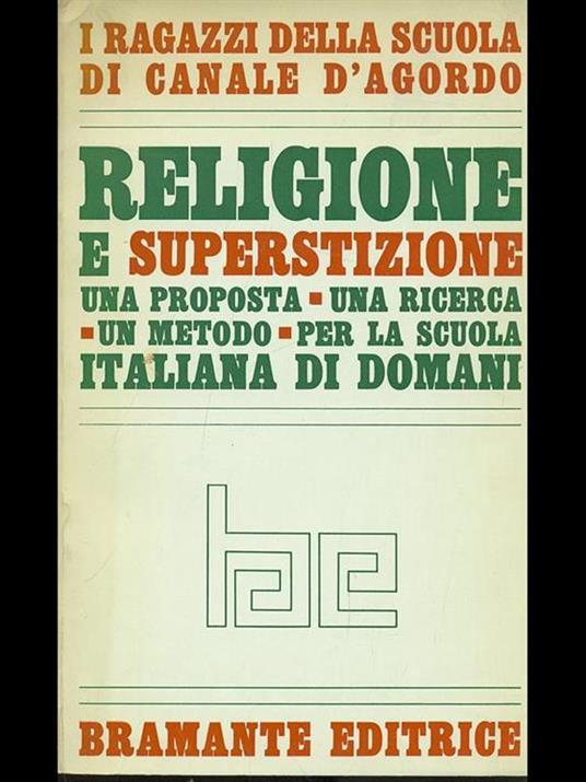 Religione e superstizione - copertina
