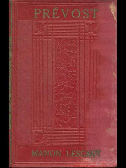 Storia di Manon Lescaut e del cavaliere des Grieux - Abbé Prevost - copertina