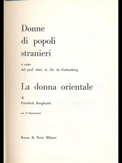 La donna nel mondo. La donna orientale - copertina