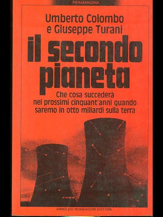Il secondo pianeta - Umberto Colombo - copertina
