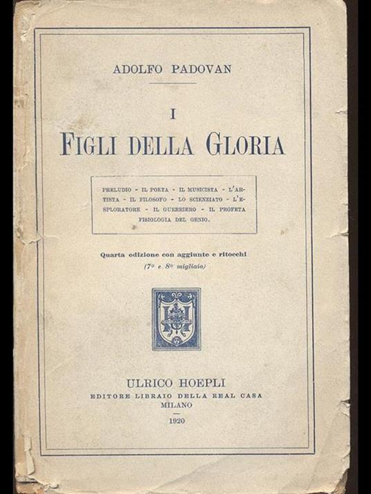 I Figli della Gloria - Adolfo Padovan - 10