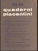 Quaderni piacentini 53-54