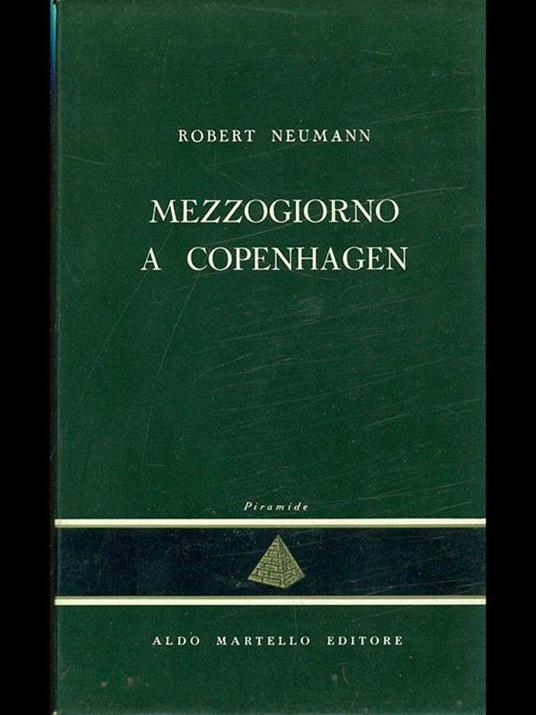 Mezzogiorno a Copenaghen - Robert Neumann - copertina