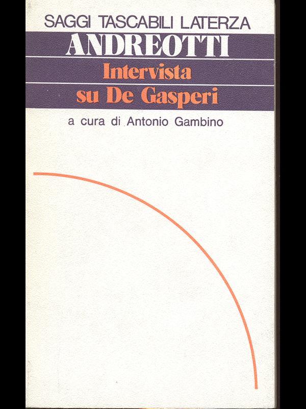 Intervista su De Gasperi